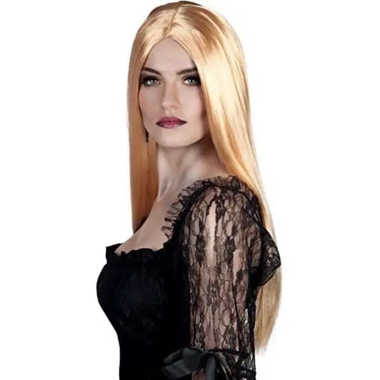 PERRUQUE LONG CHEVEUX BLONDE