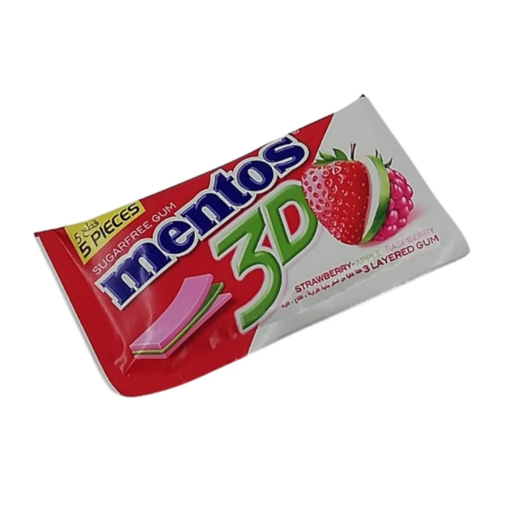 MENTOS 3D STRAWBERRY