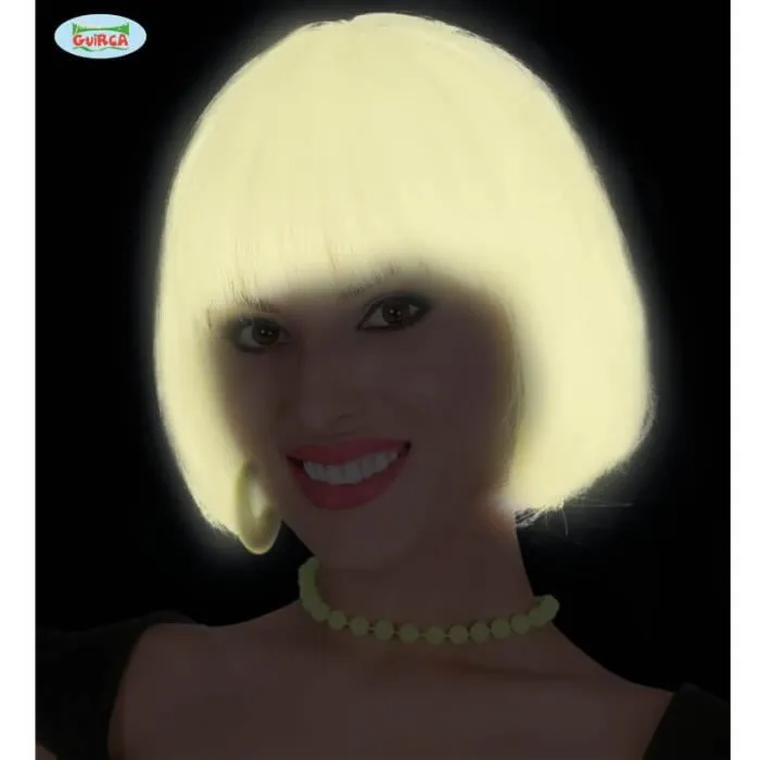 PERRUQUE GLOW IN THE DARK