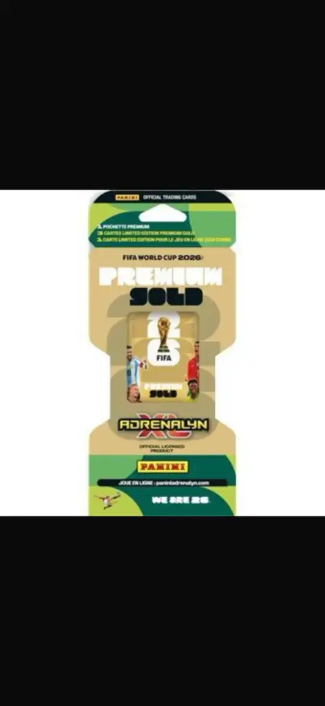 2026 FIFA PREMIUM GOLD CARDS