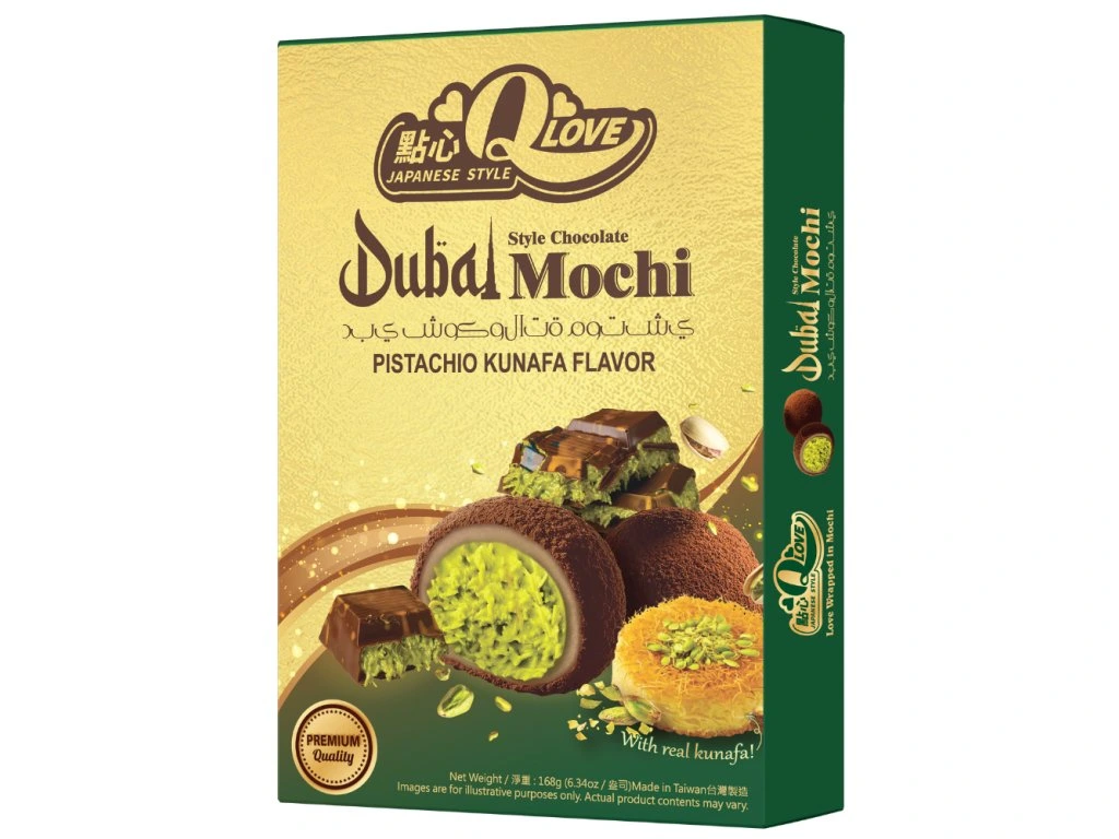 DUBAI MOCHI PISTACHE KUNAFA