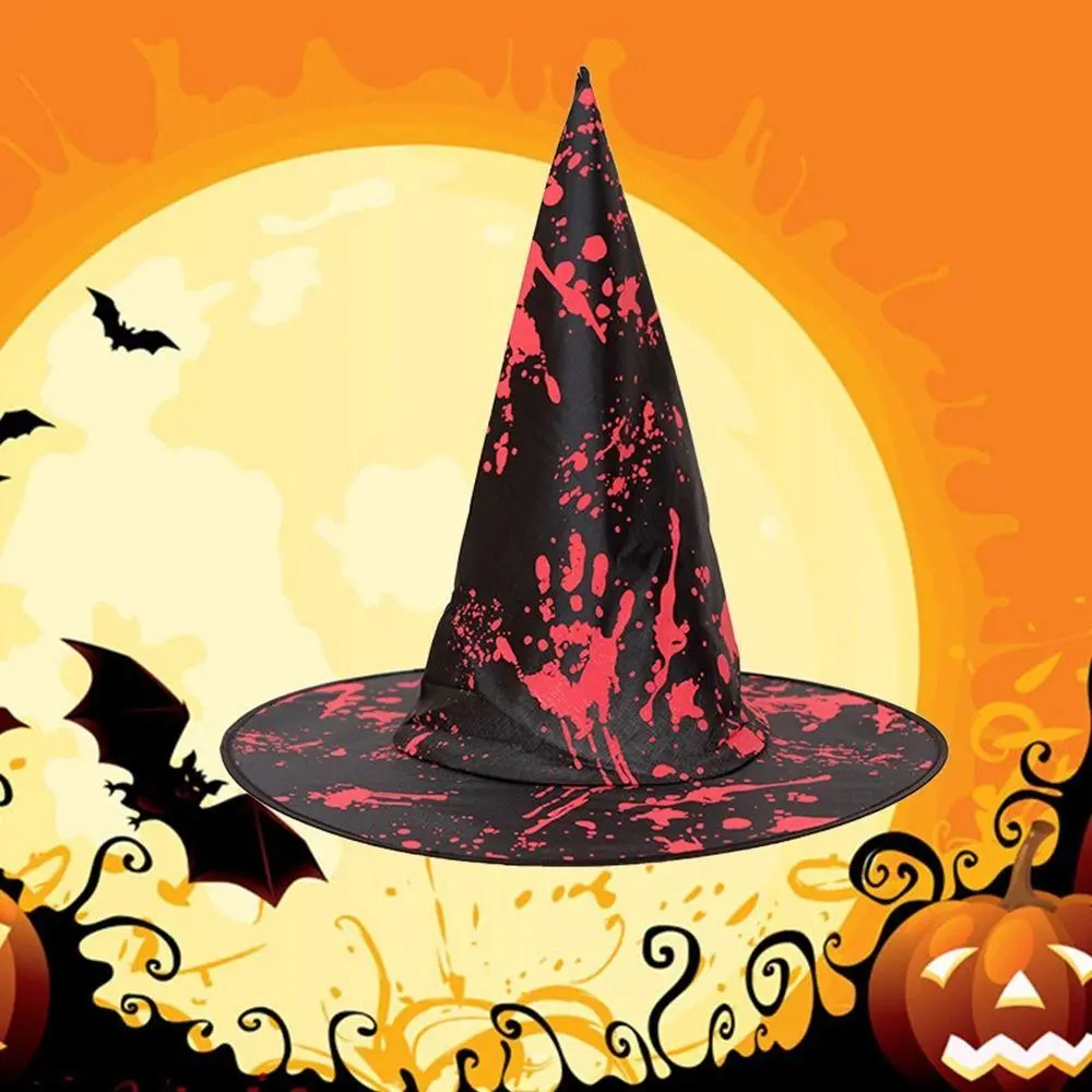 CHAPEAU SORCIERE AVEC SANG