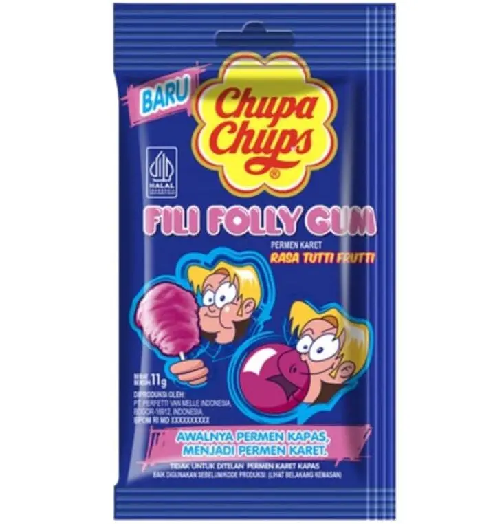 CHUPA CHUPS FILI FOLLY GUM 11g