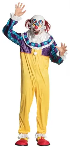 DEGUISEMENT CREEPY CLOWN M/L
