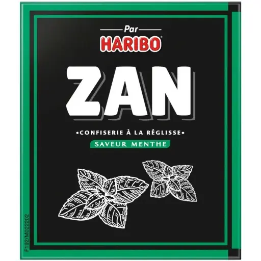HARIBO ZAN REGLISSE MENTHE