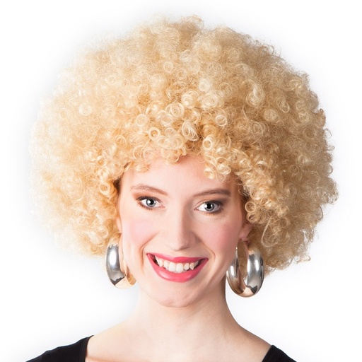 PERRUQUE AFRO BLOND