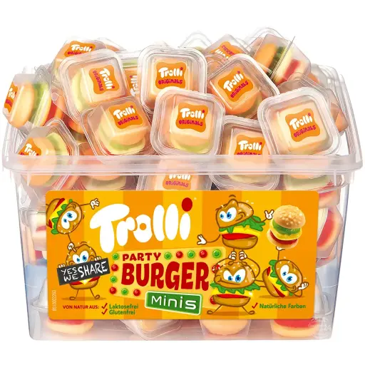 TROLLI PARTY MINI BURGER