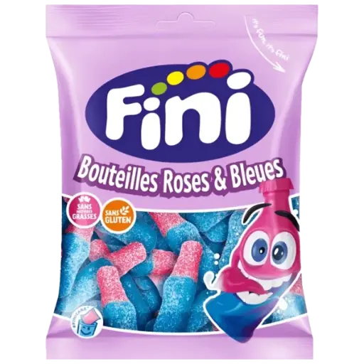 FINI BOUTEILLES ROSE ET BLEU 90g