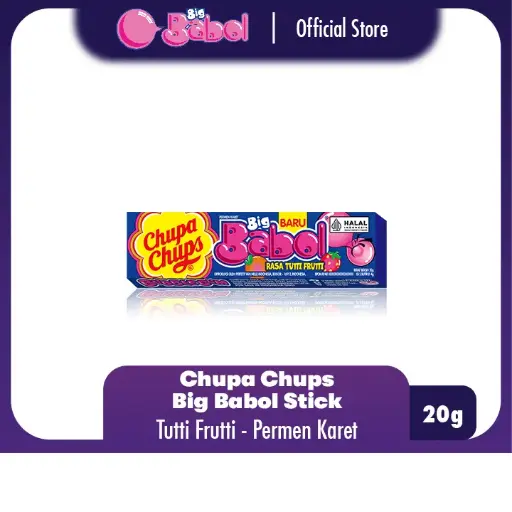 CHUPA CHUPS BIG BABOL TUTTI FRUTTI