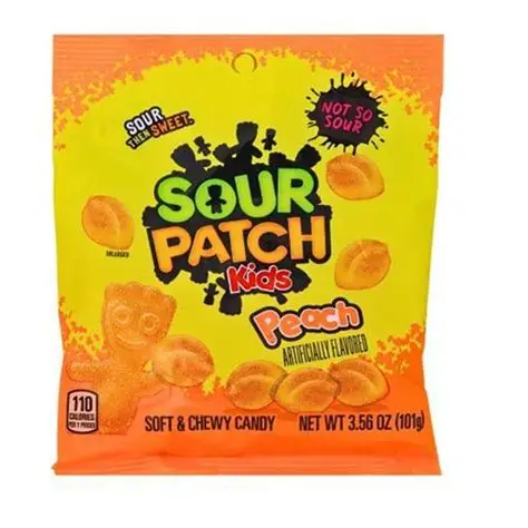 SOUR PATCH KIDS PEACH 101g