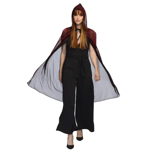 CAPE NIGHT SKY RED 140cm
