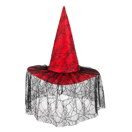 CHAPEAU SORCIERE SEDA ROUGE