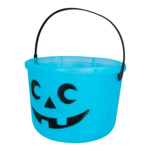 SEAU A BONBONS BLEU