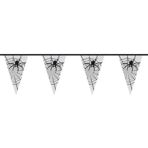 GUIRLANDE DE FANIONS SPIDERWEB