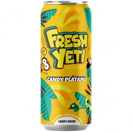 FRESHYETI CANDY PLATANO
