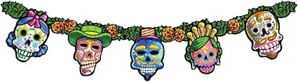 GUIRLANDE DAY OF THE DEAD